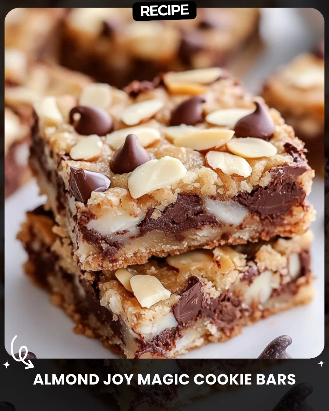 Almond Joy Magic Cookie Bars