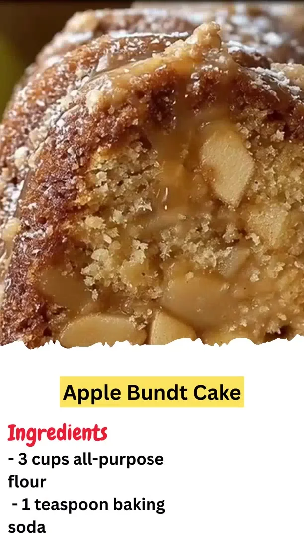 Apple Bundt Cake