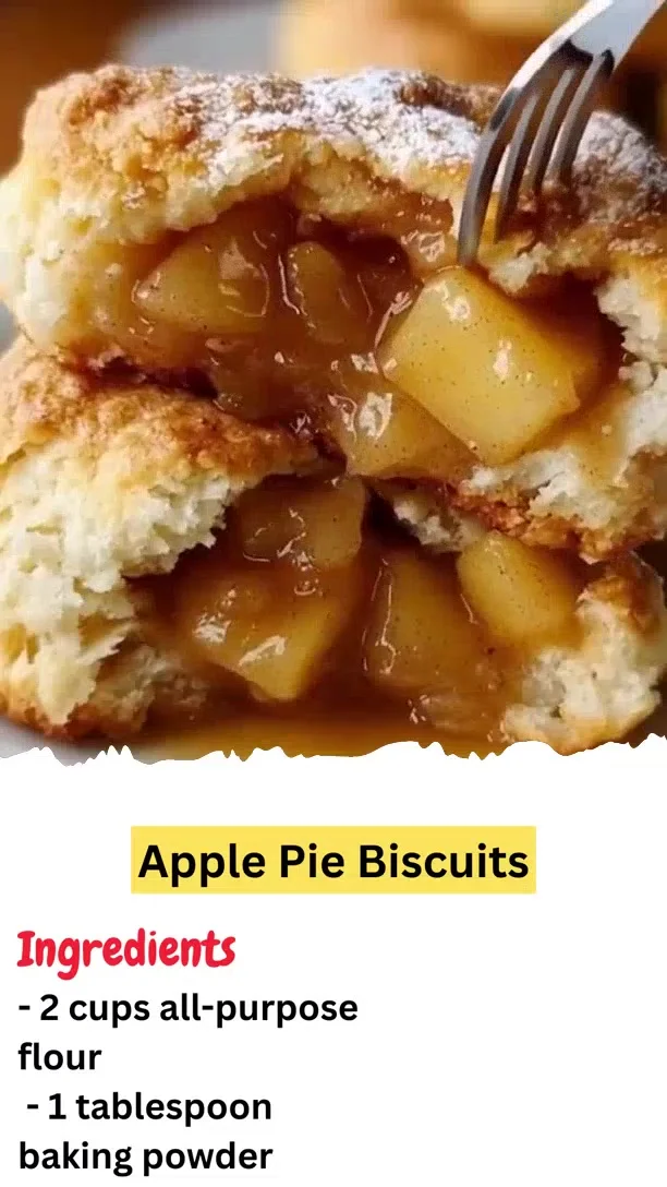 Apple Pie Biscuits