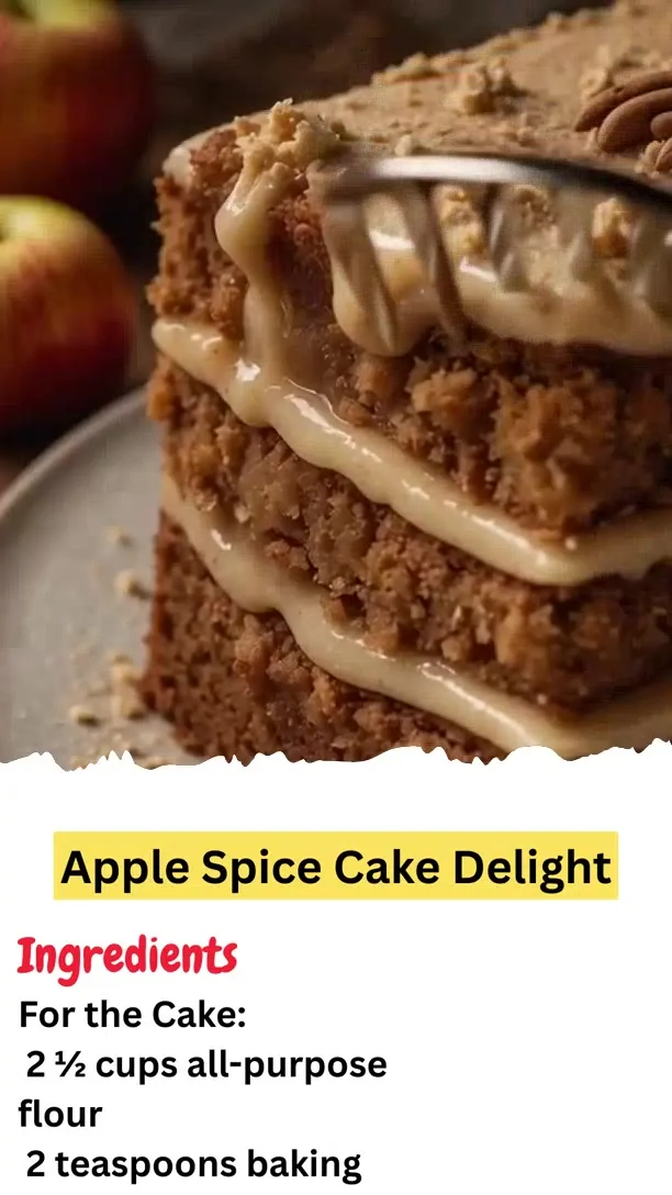 Apple Spice Cake Delight