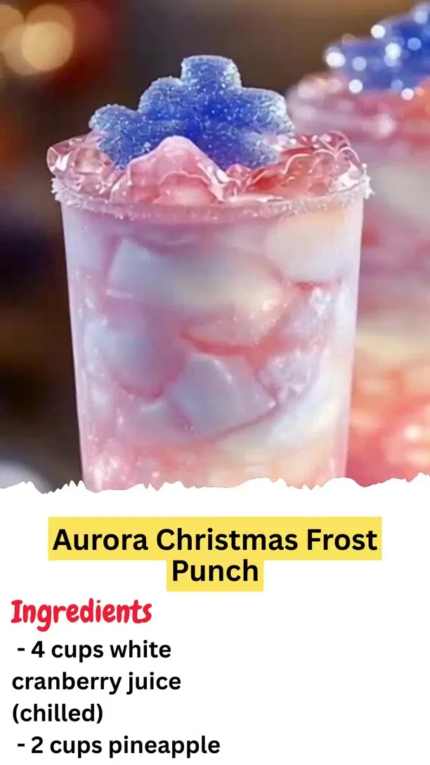 Aurora Christmas Frost Punch