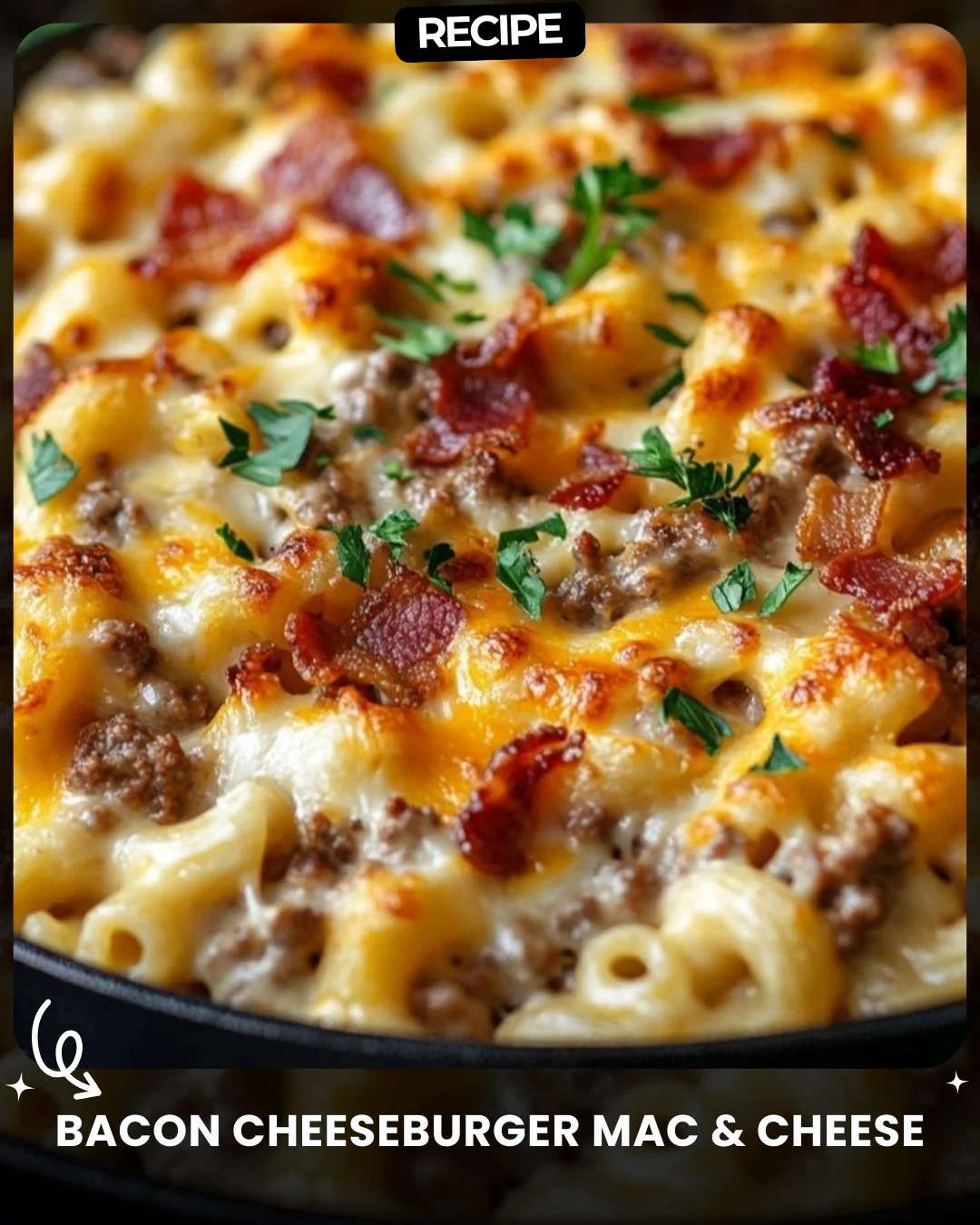 Bacon Cheeseburger Mac & Cheese