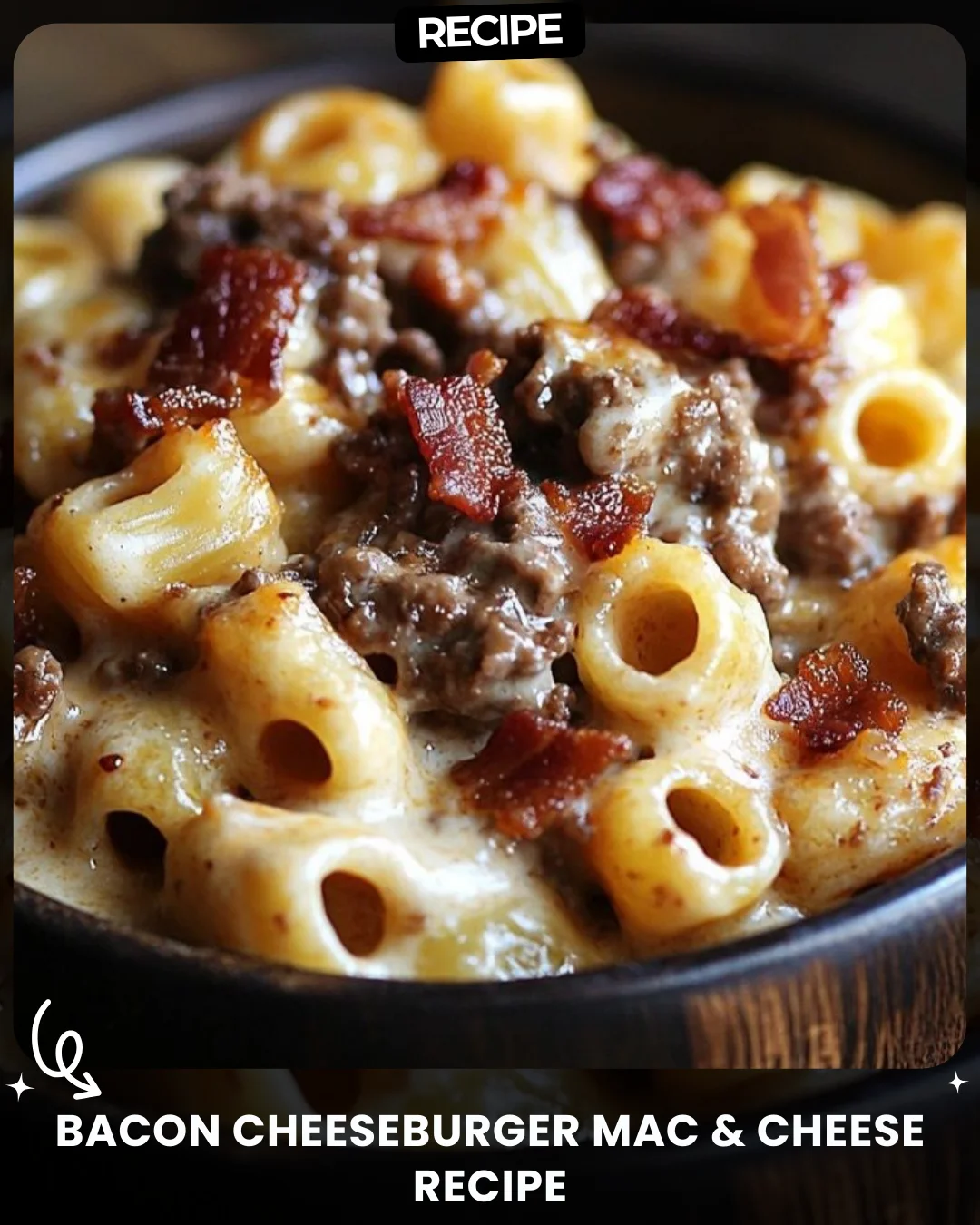 Bacon Cheeseburger Mac & Cheese Recipe