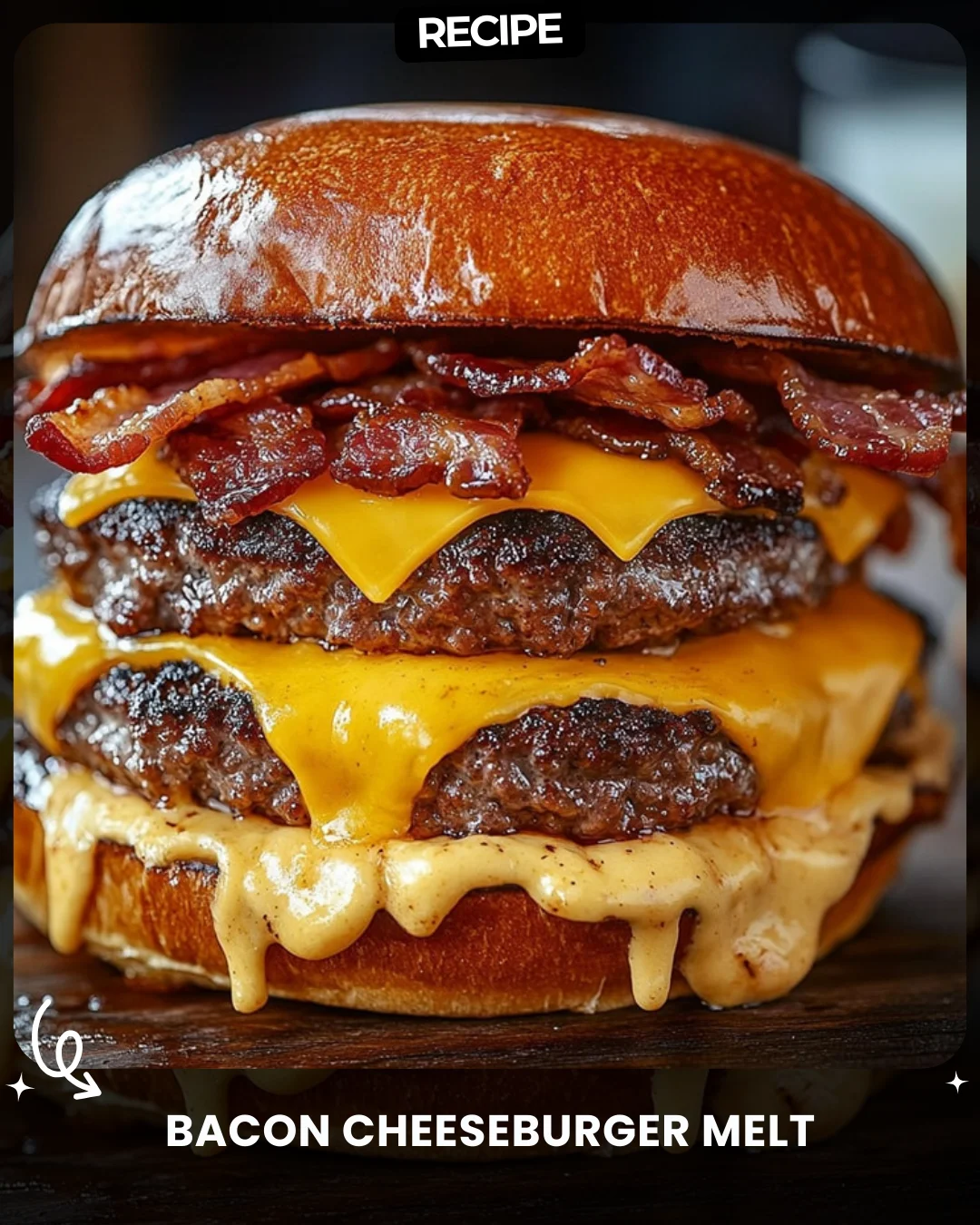 Bacon Cheeseburger Melt