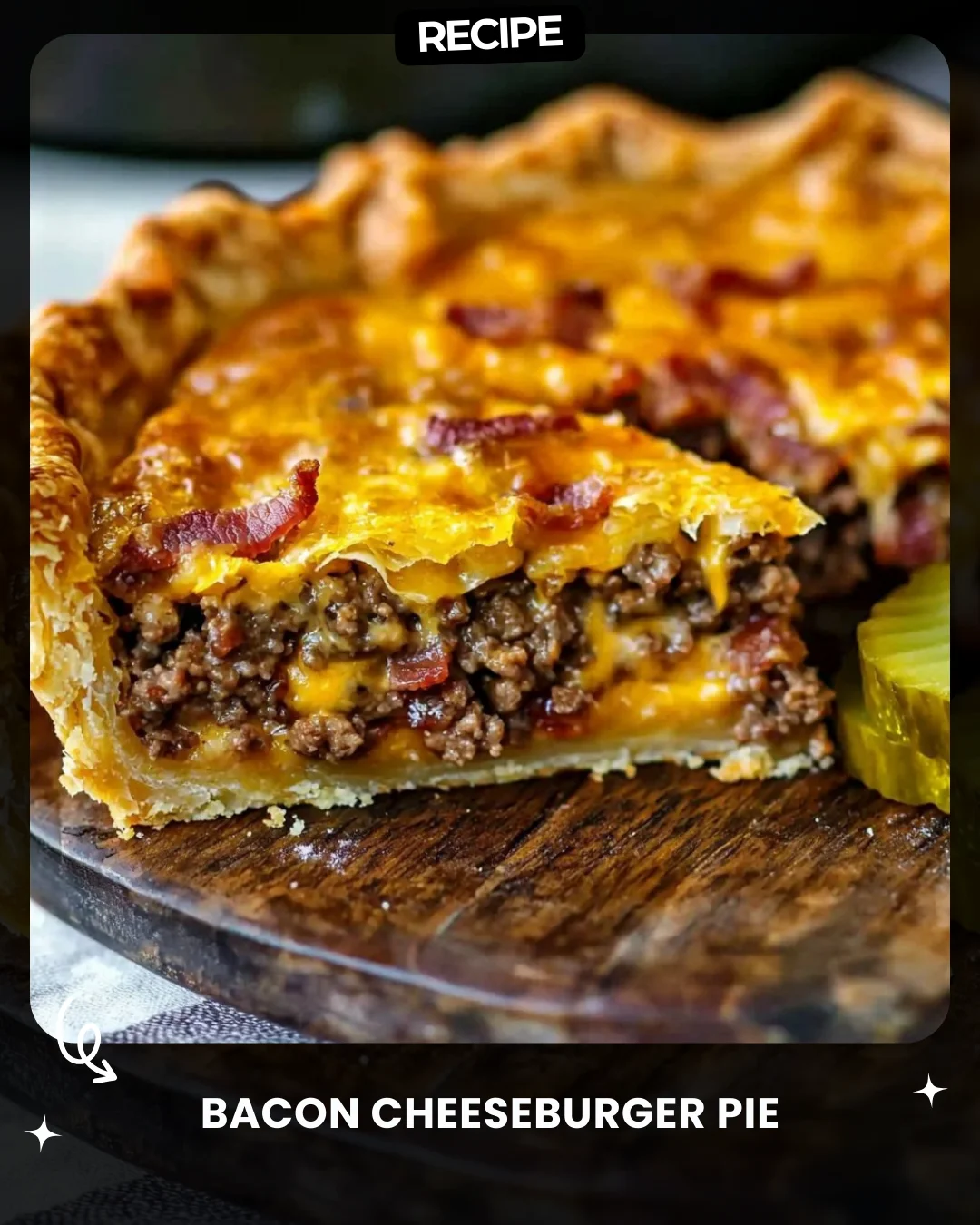 Bacon Cheeseburger Pie