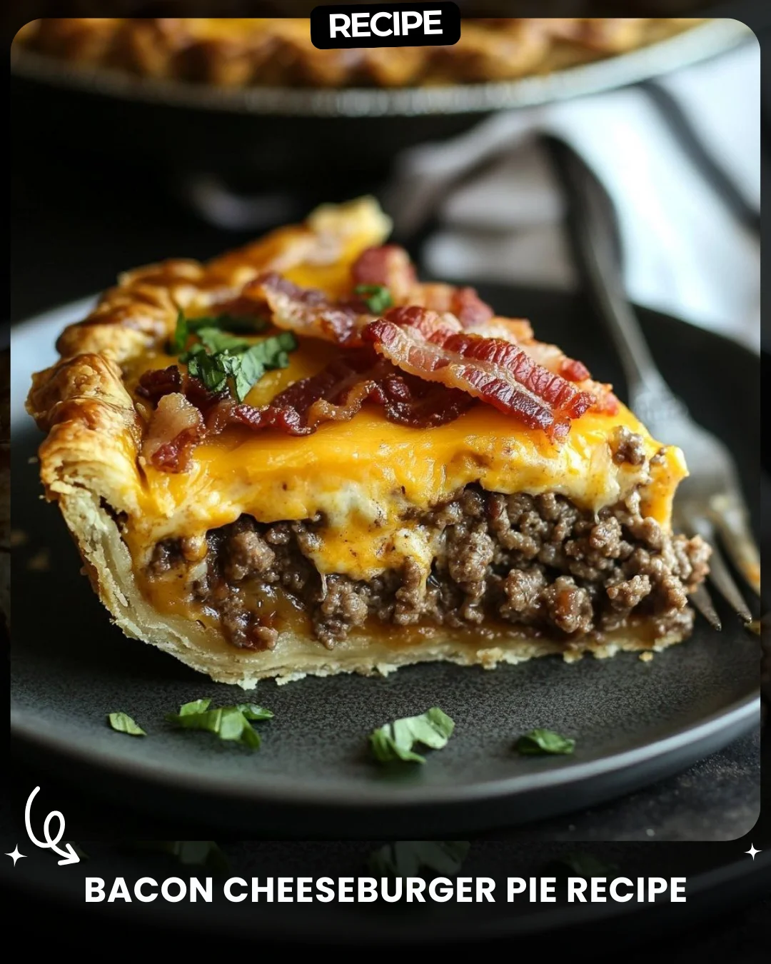 Bacon Cheeseburger Pie Recipe