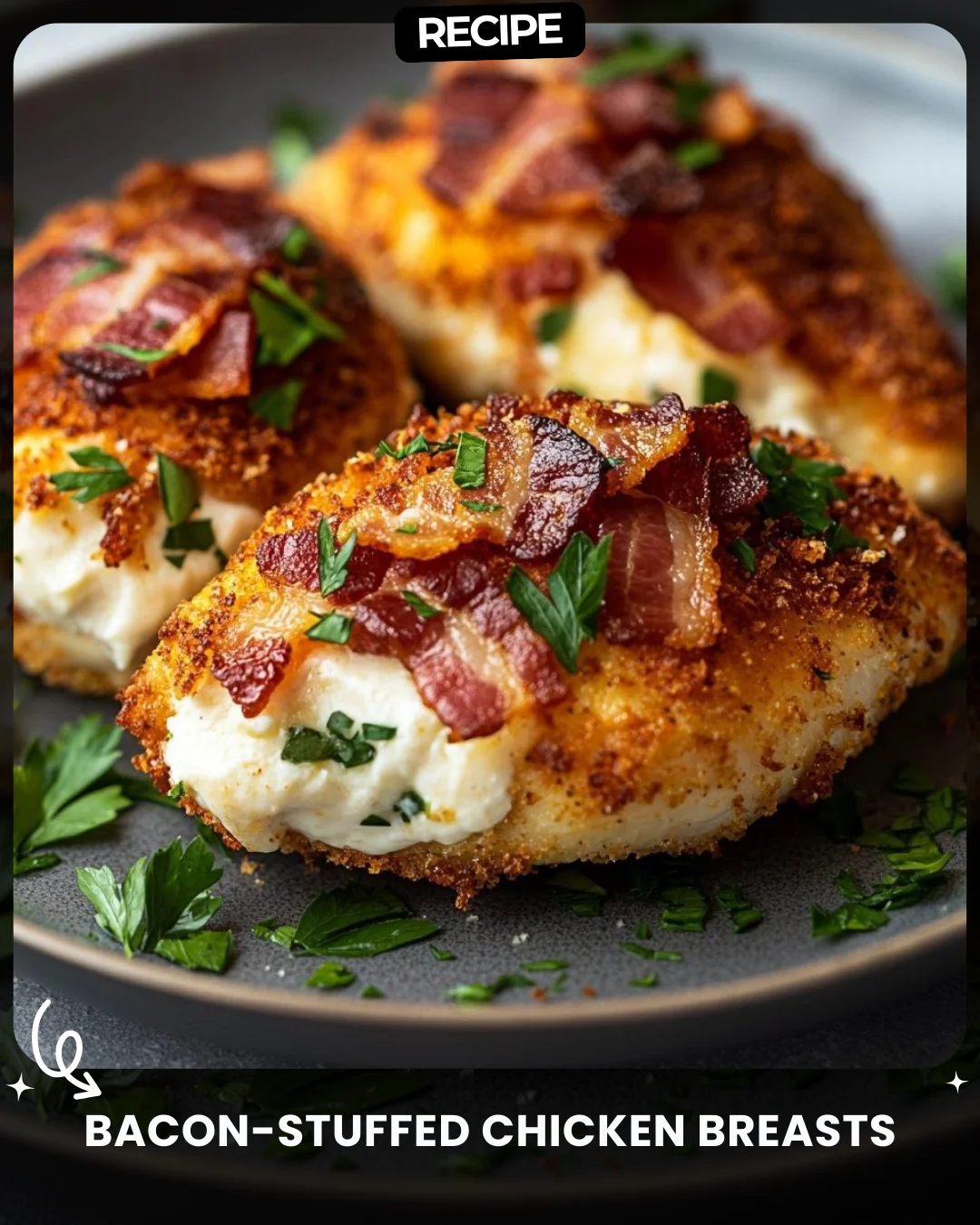 Bacon-Stuffed Chicken Breasts