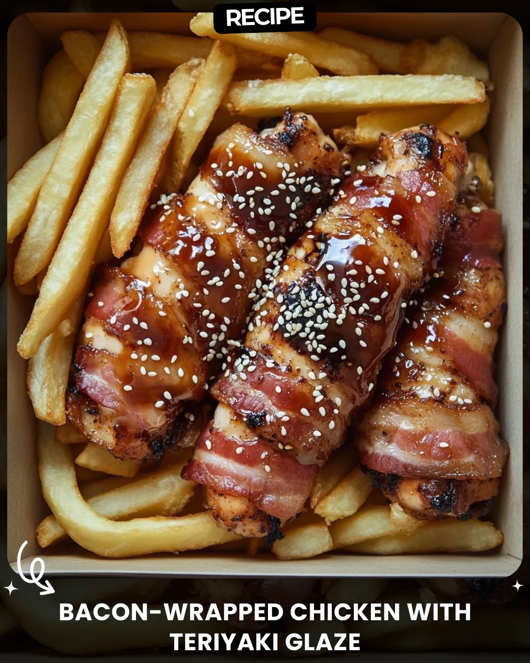 Bacon-Wrapped Chicken with Teriyaki Glaze