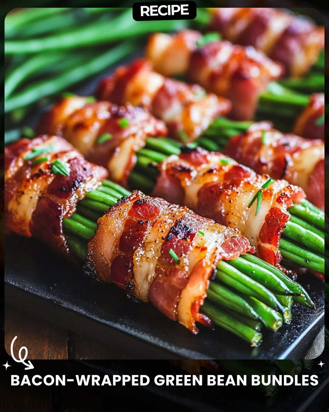 Bacon-Wrapped Green Bean Bundles