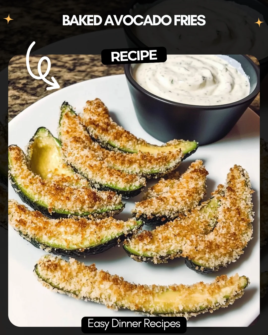 Baked Avocado Fries