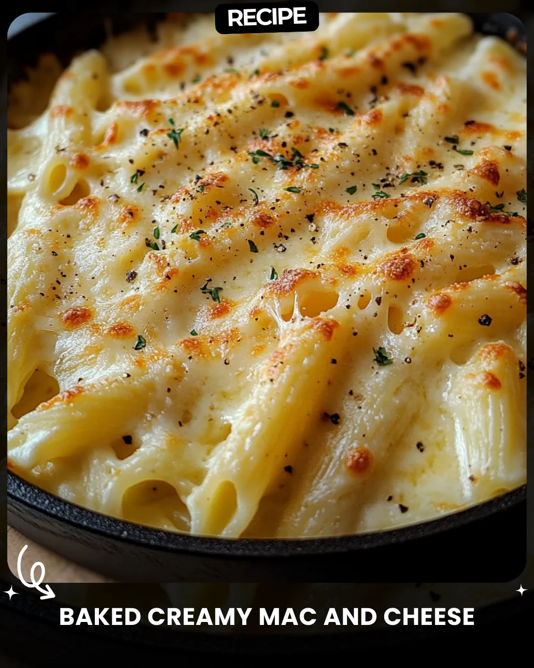 Baked Creamy Mac and Cheese