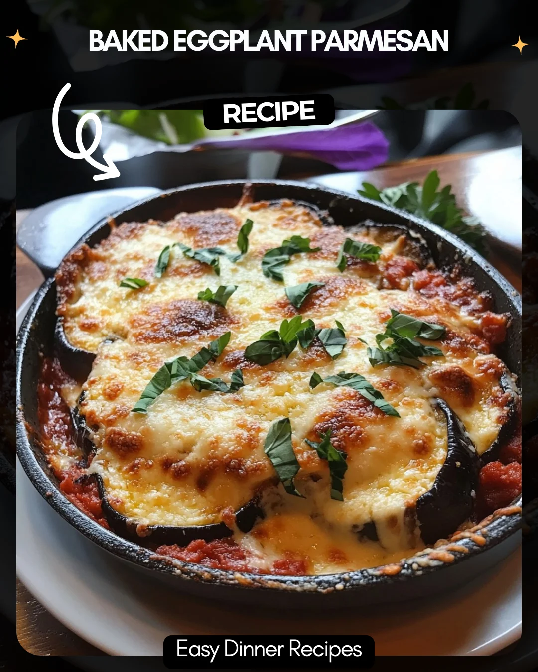 Baked Eggplant Parmesan