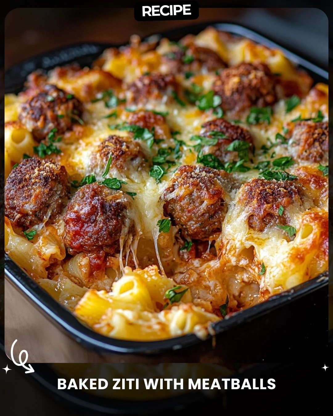 Baked Ziti with Meatballs