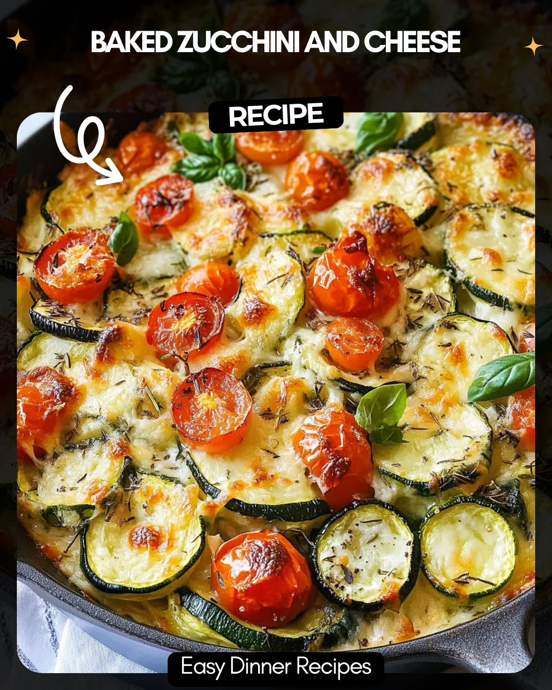 Baked Zucchini and Cheese