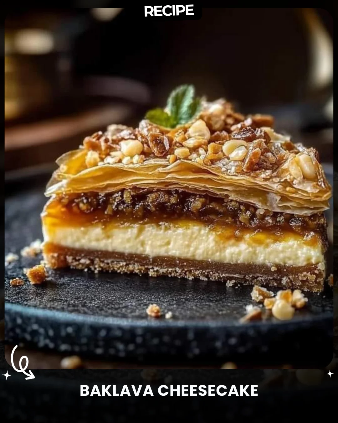 Baklava Cheesecake