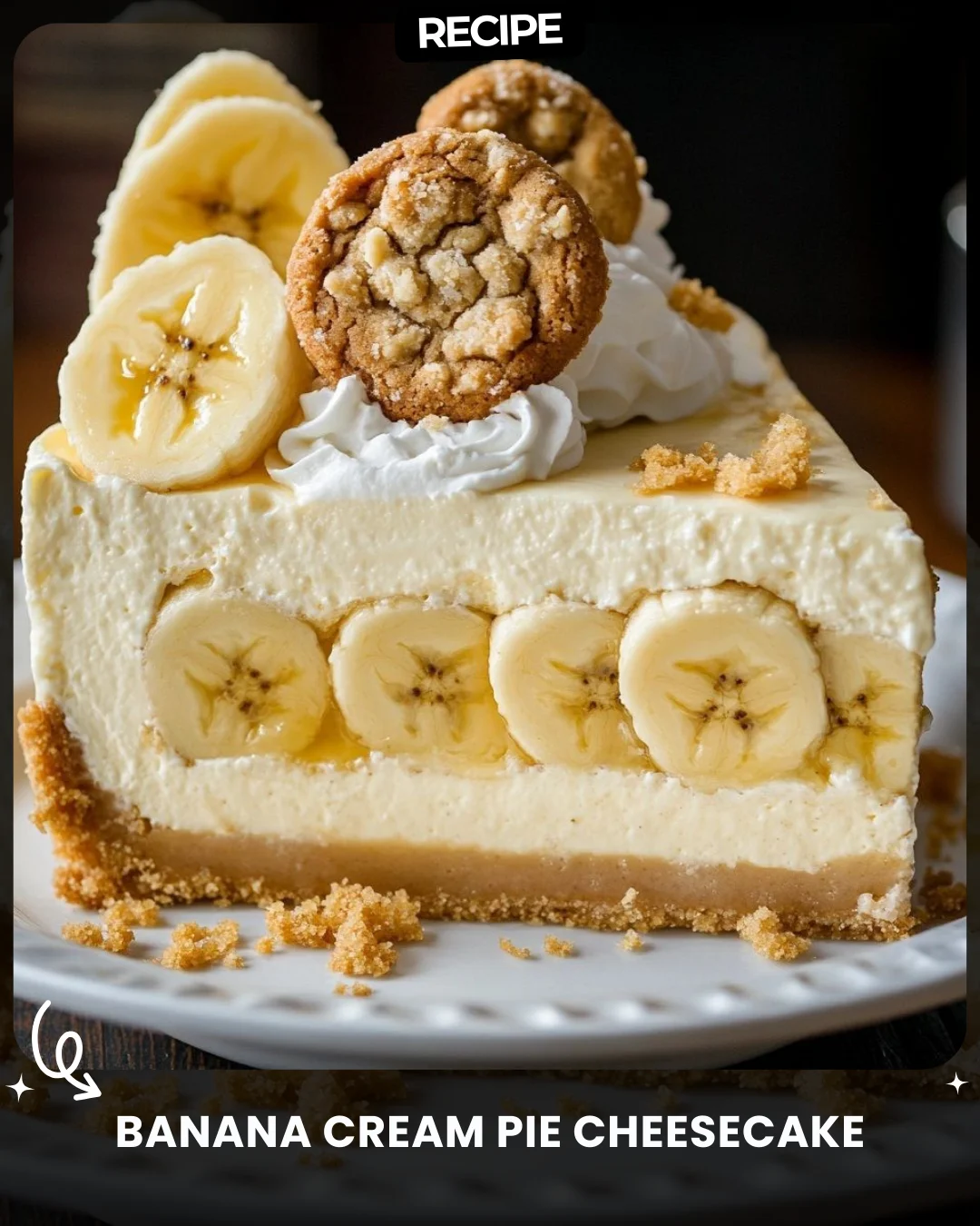 Banana Cream Pie Cheesecake