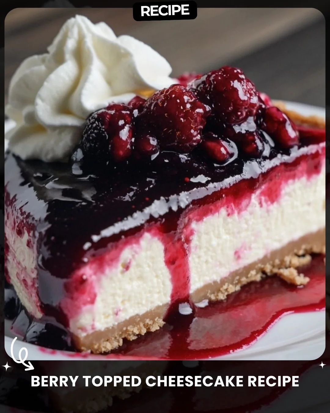 Berry Topped Cheesecake Recipe