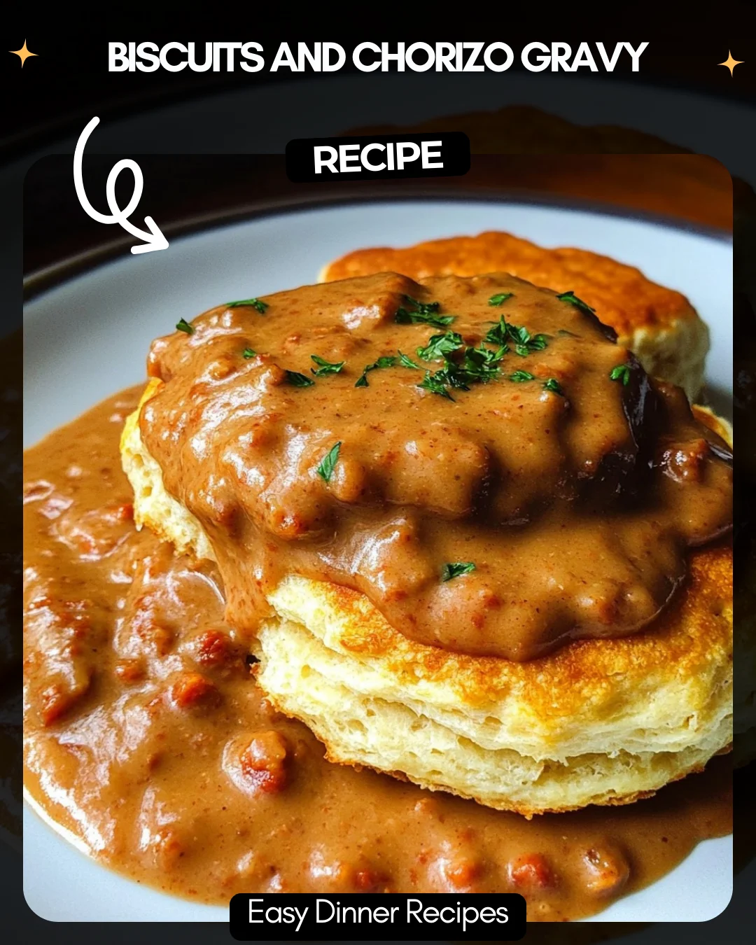 Biscuits and Chorizo Gravy
