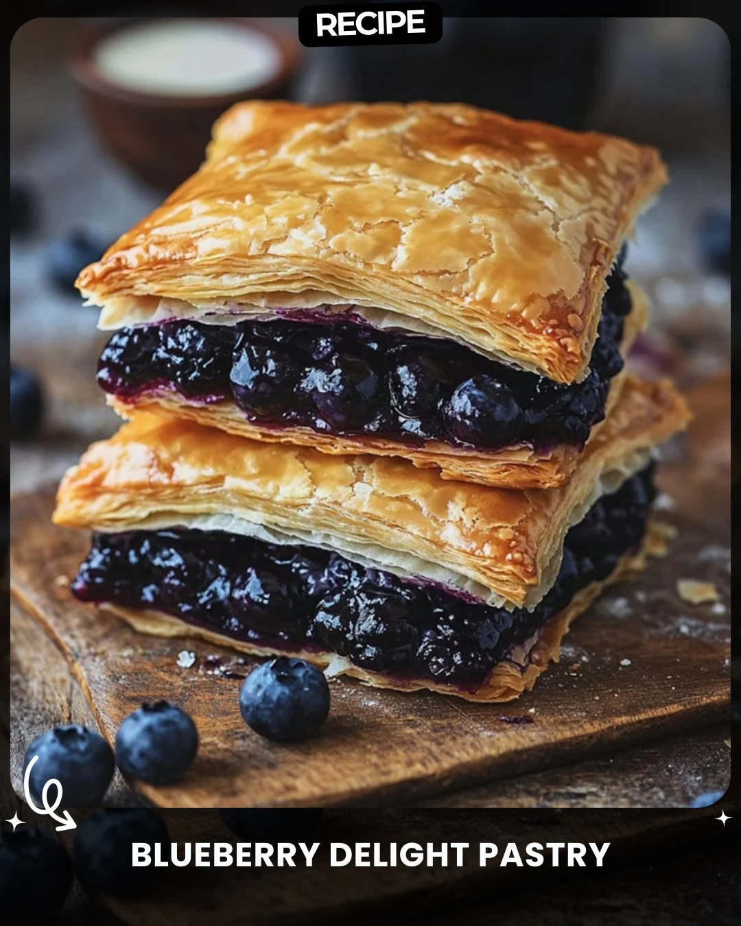 Blueberry Delight Pastry