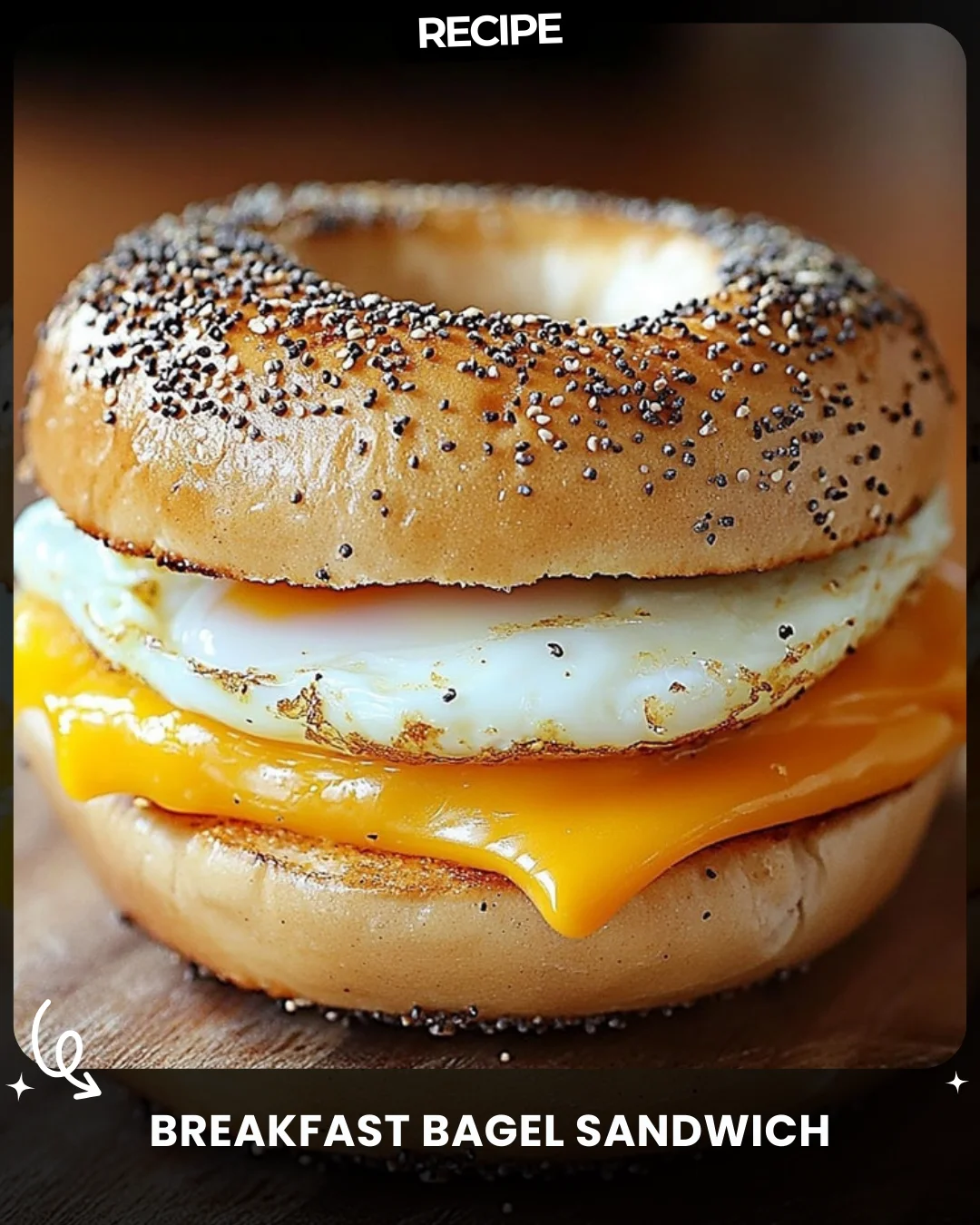 Breakfast Bagel Sandwich