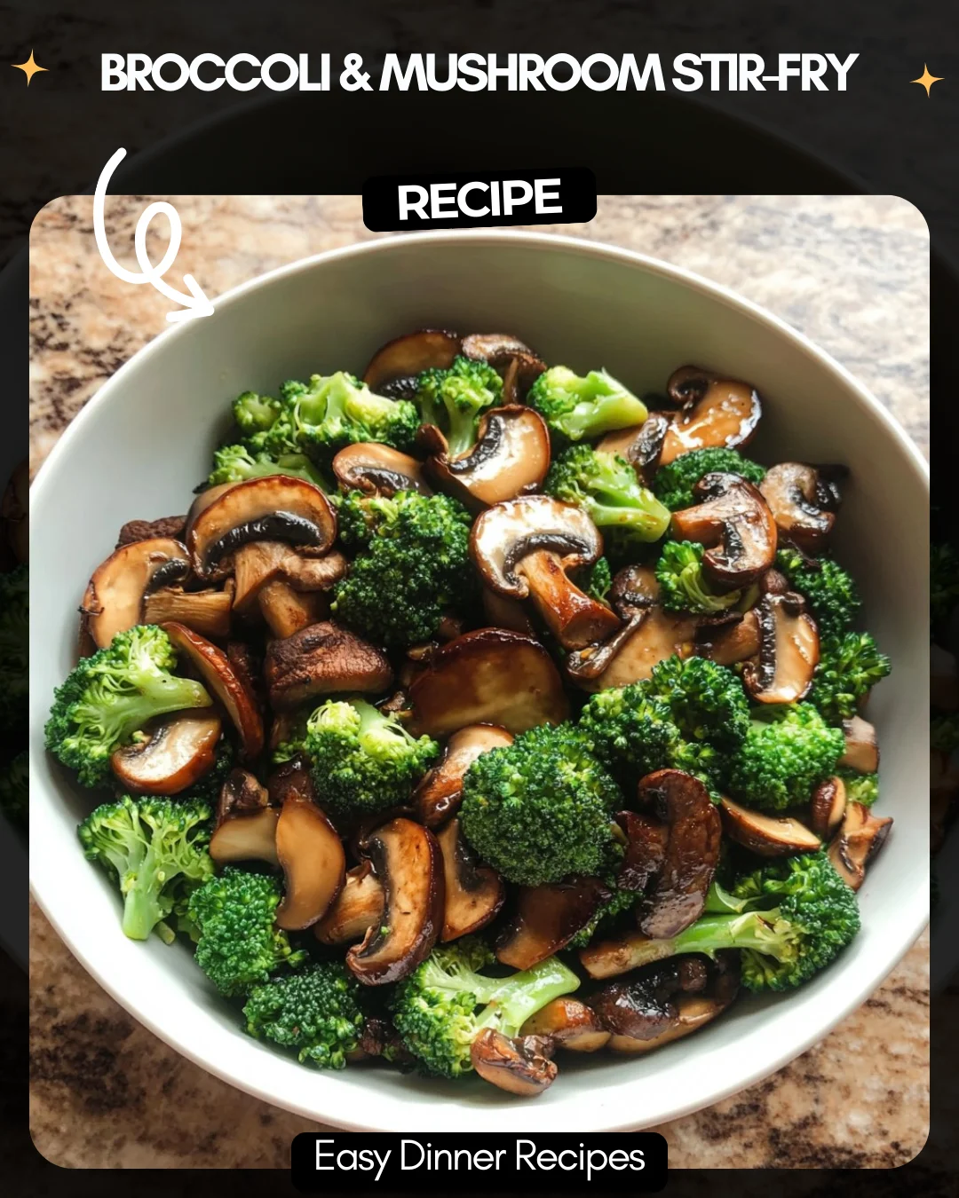 Broccoli & Mushroom Stir-Fry