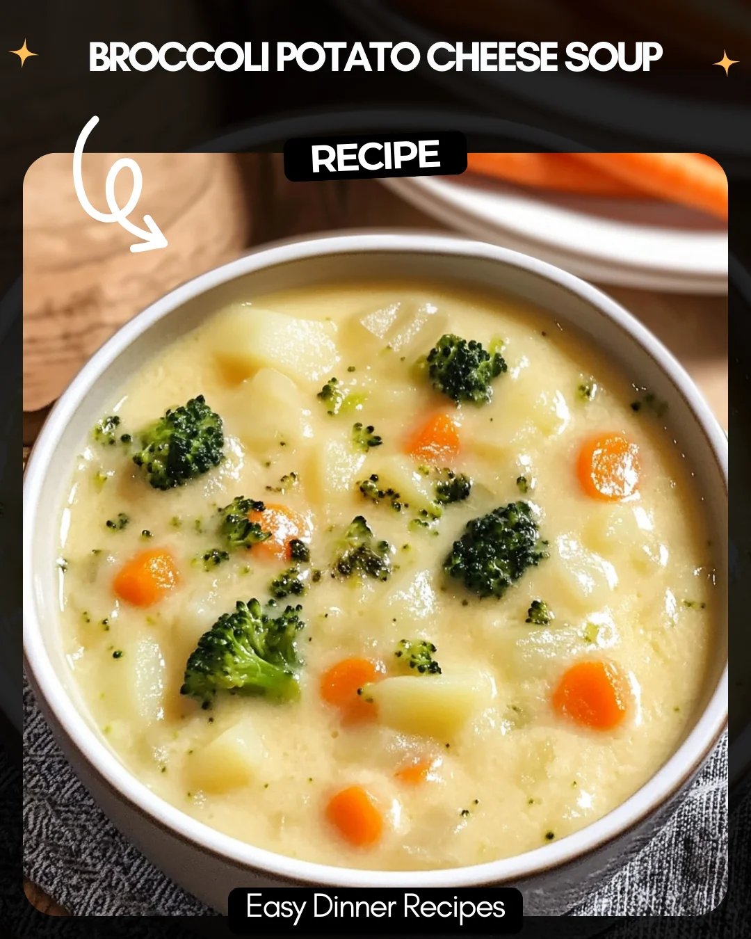 Broccoli Potato Cheese Soup