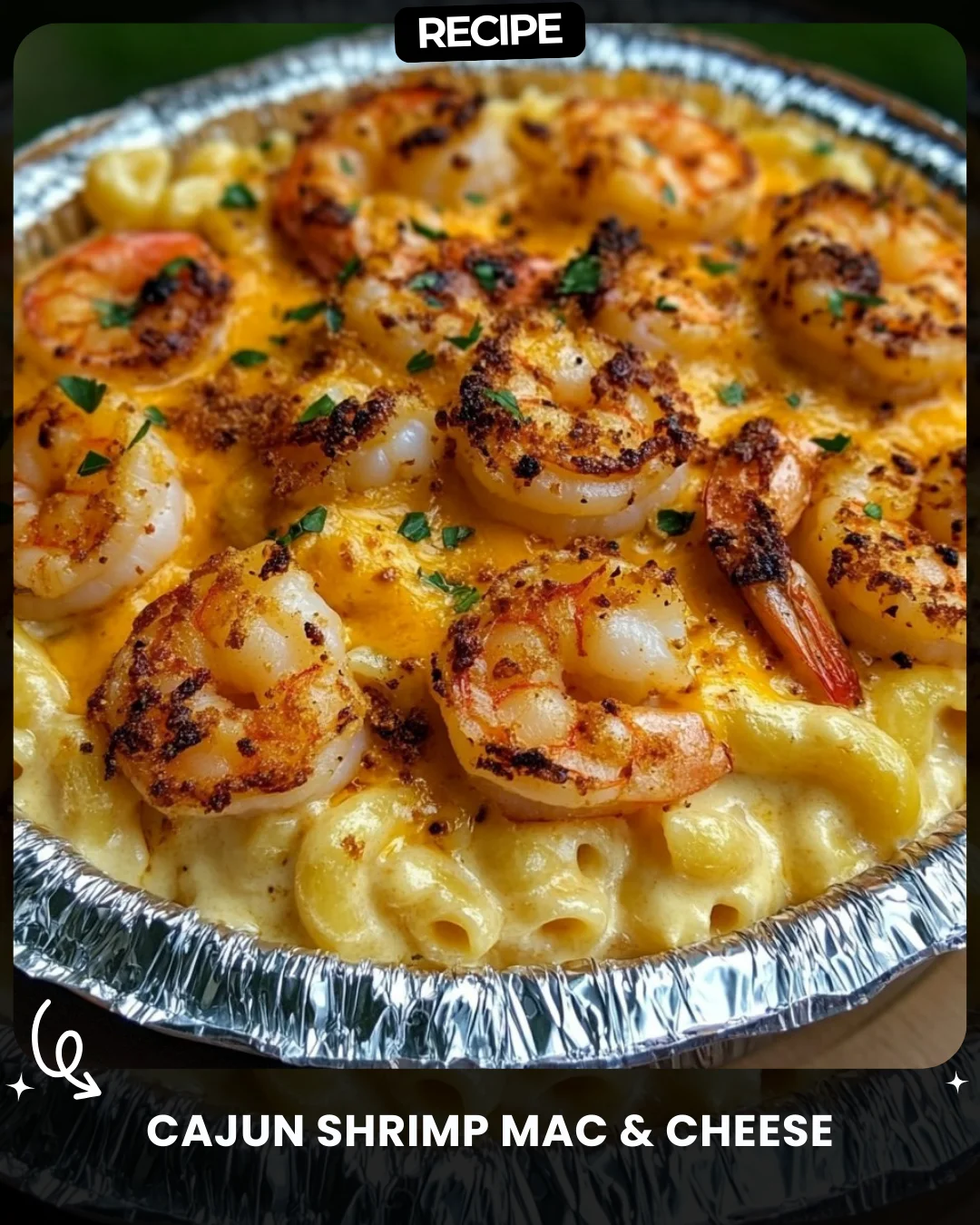 Cajun Shrimp Mac & Cheese