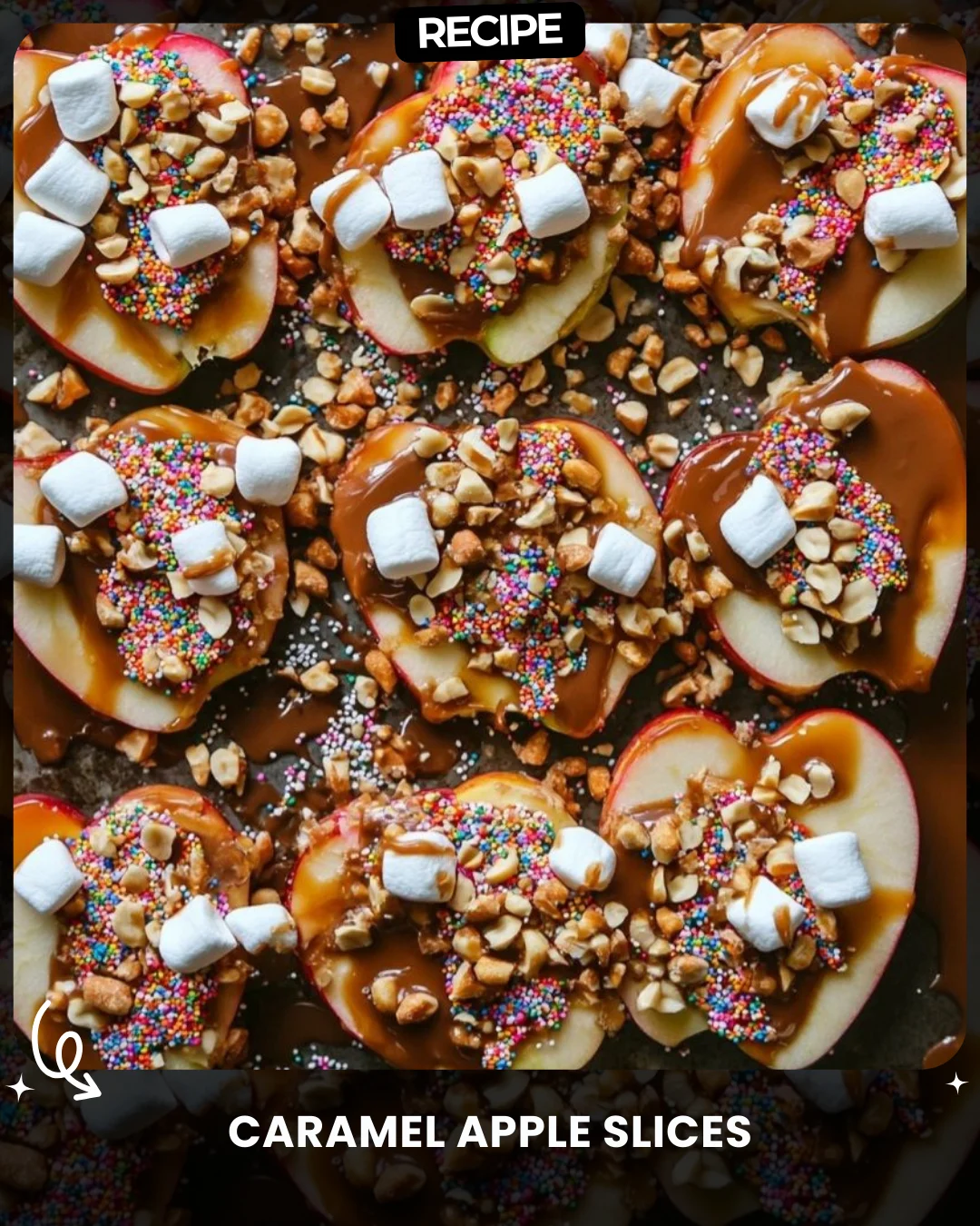 Caramel Apple Slices