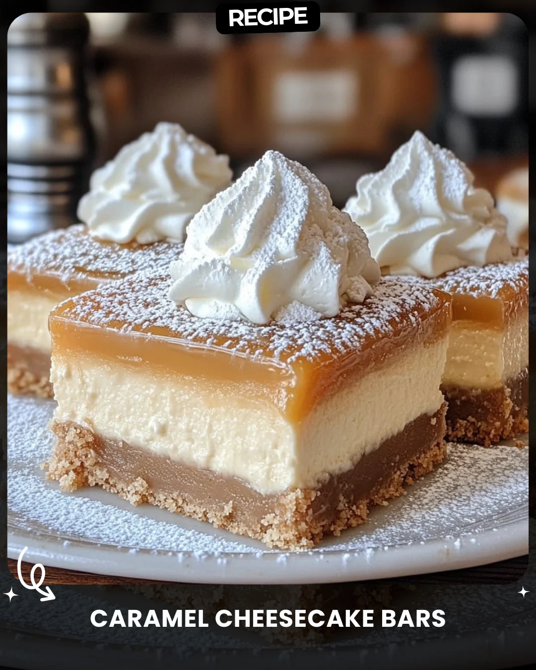 Caramel Cheesecake Bars
