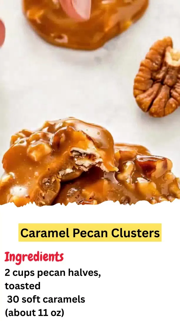 Caramel Pecan Clusters