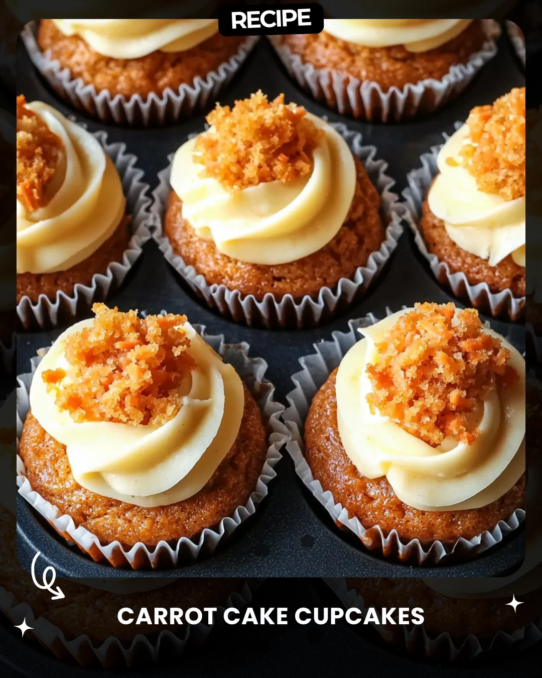 Carrot Cake Cupcakes