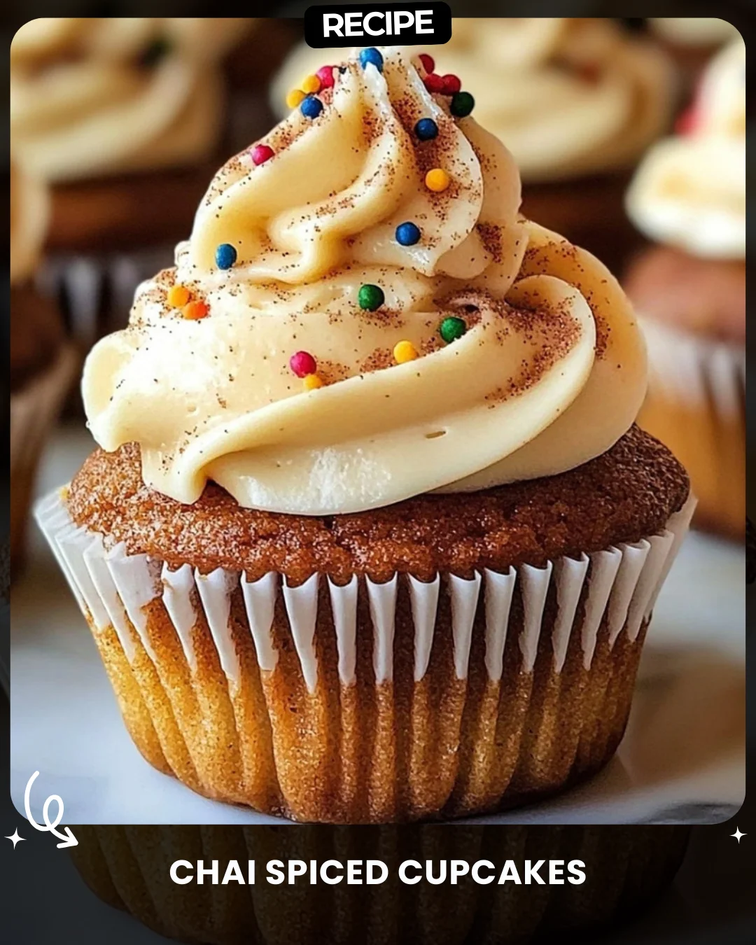 Chai Spiced Cupcakes