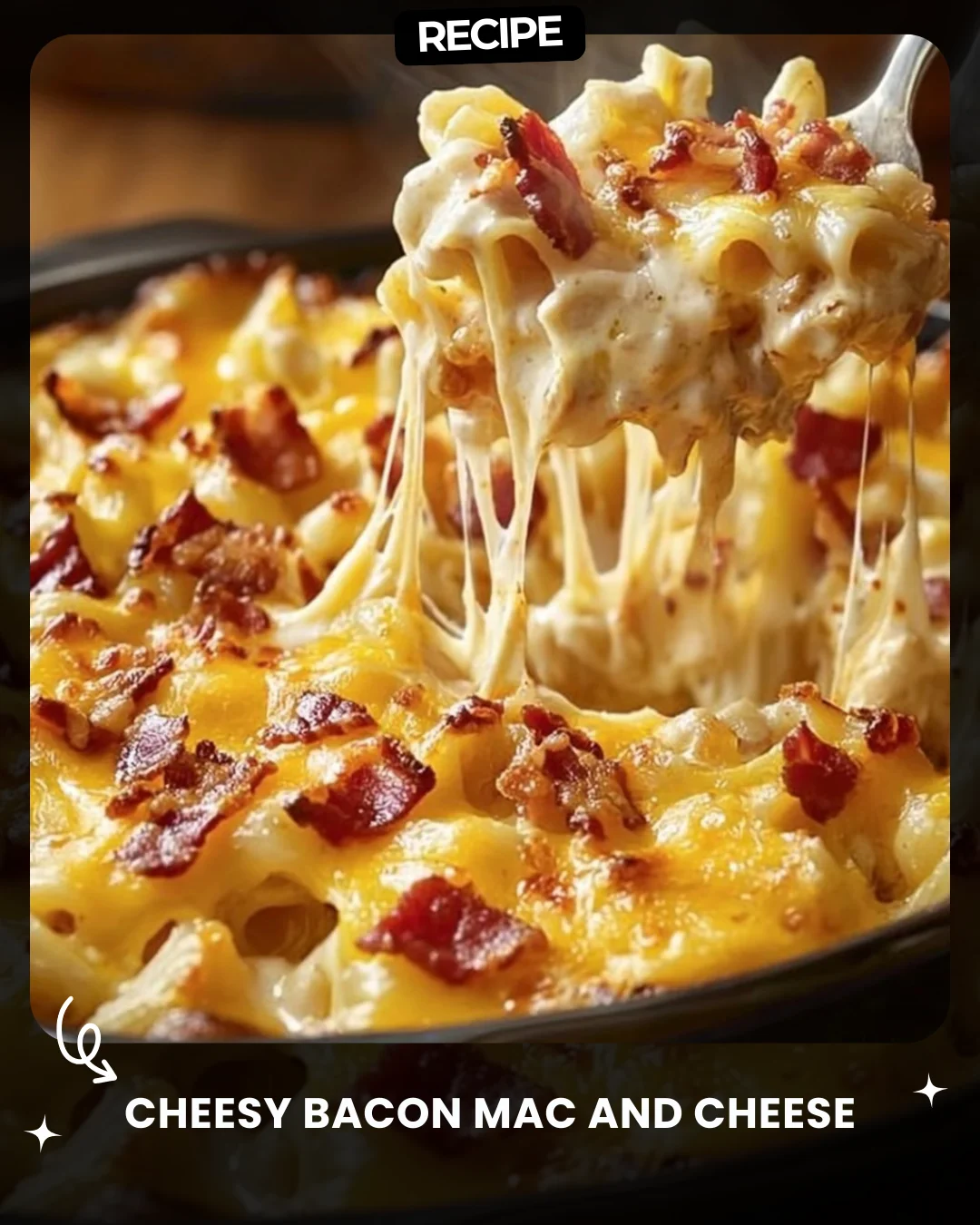 Cheesy Bacon Mac and Cheese