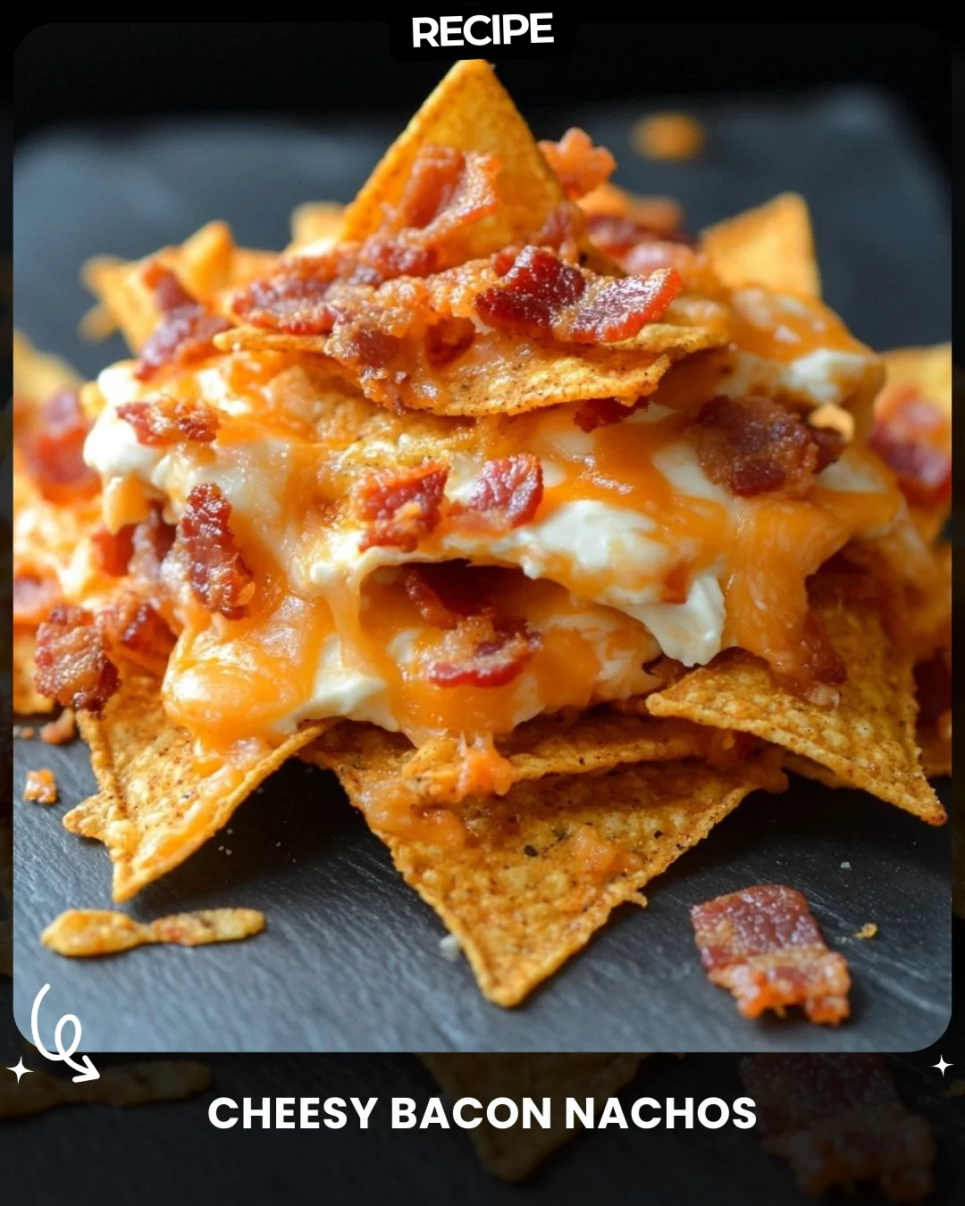 Cheesy Bacon Nachos