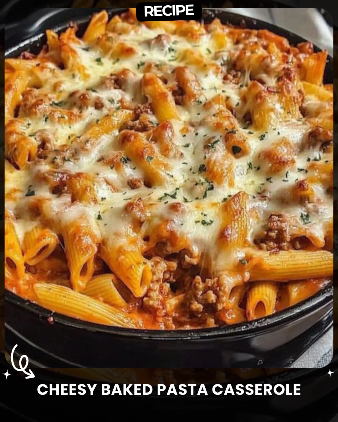 Cheesy Baked Pasta Casserole