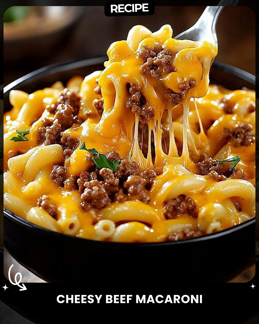 Cheesy Beef Macaroni