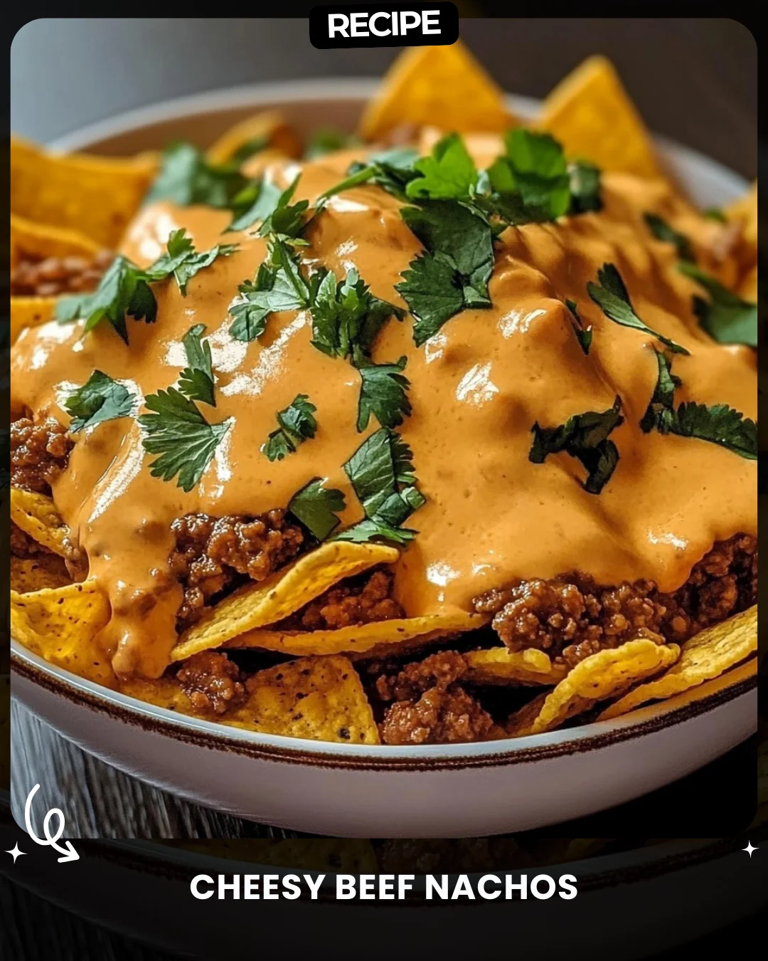 Cheesy Beef Nachos