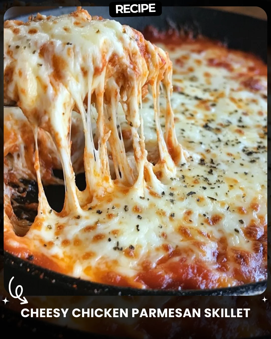 Cheesy Chicken Parmesan Skillet