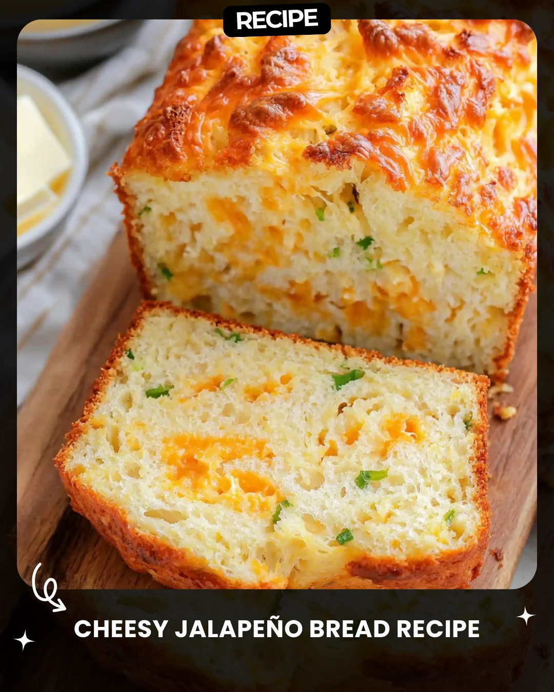 Cheesy Jalapeño Bread Recipe