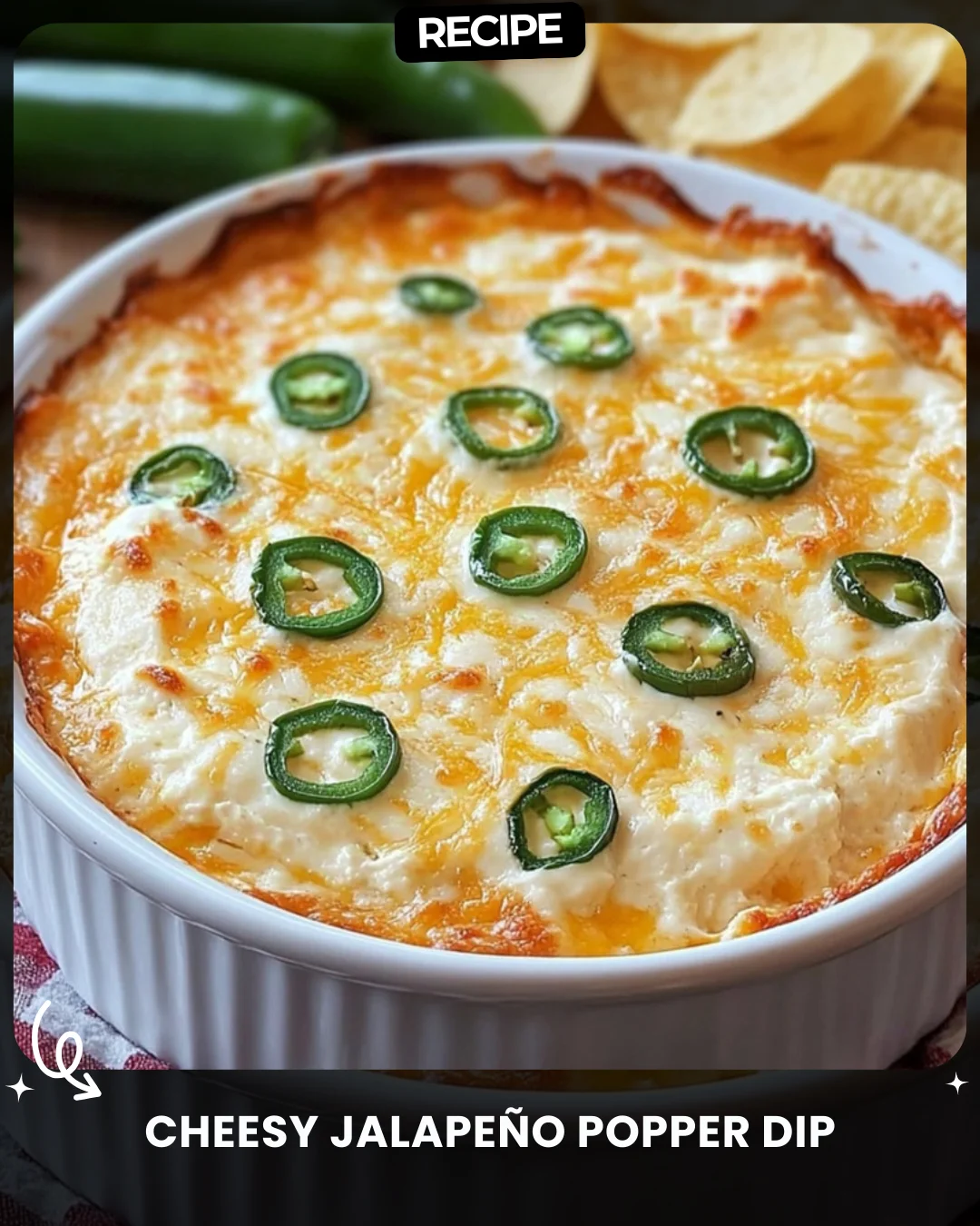 Cheesy Jalapeño Popper Dip