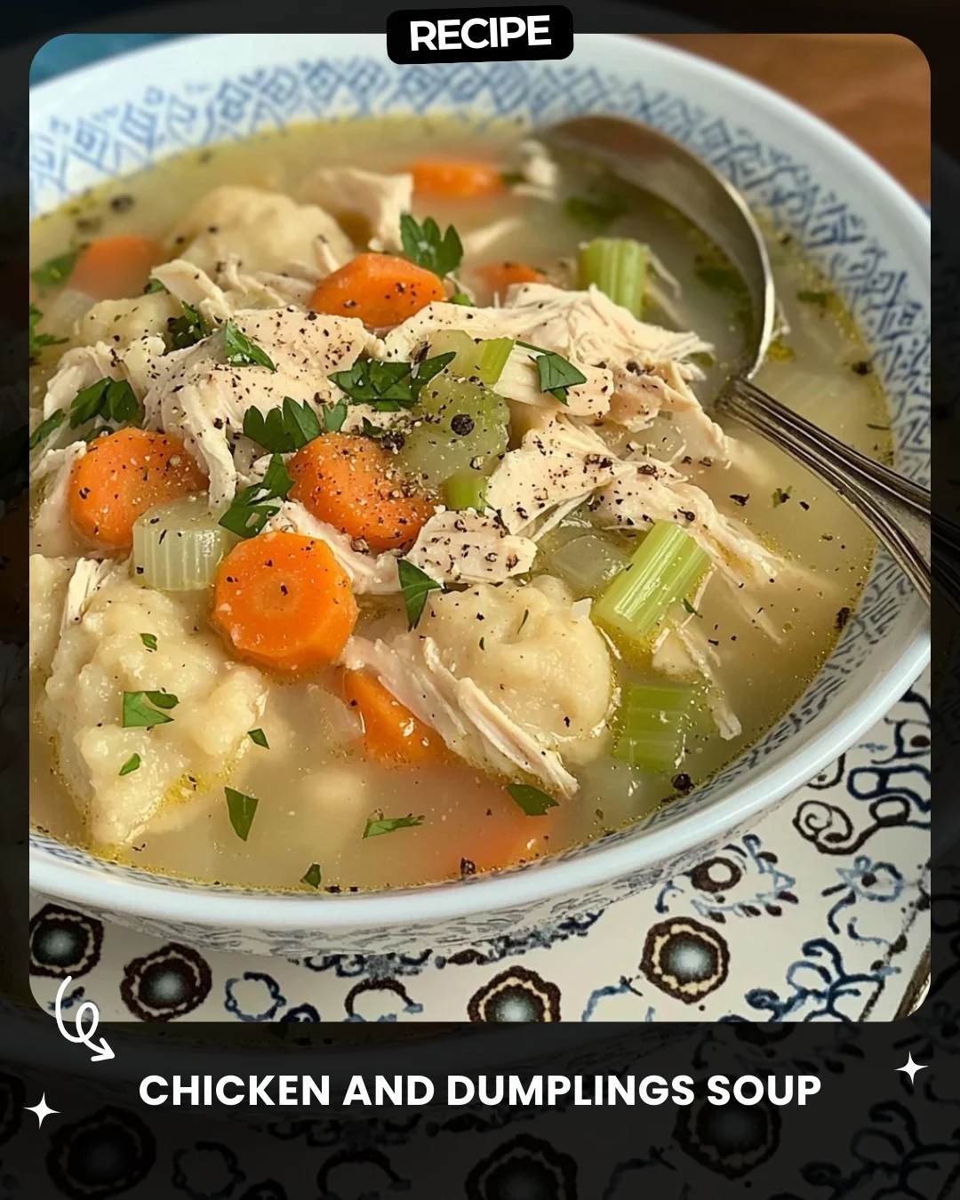 Chicken and Dumplings Soup