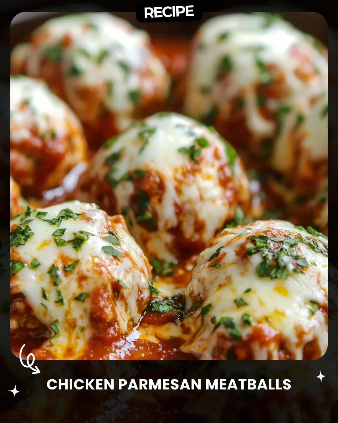 Chicken Parmesan Meatballs