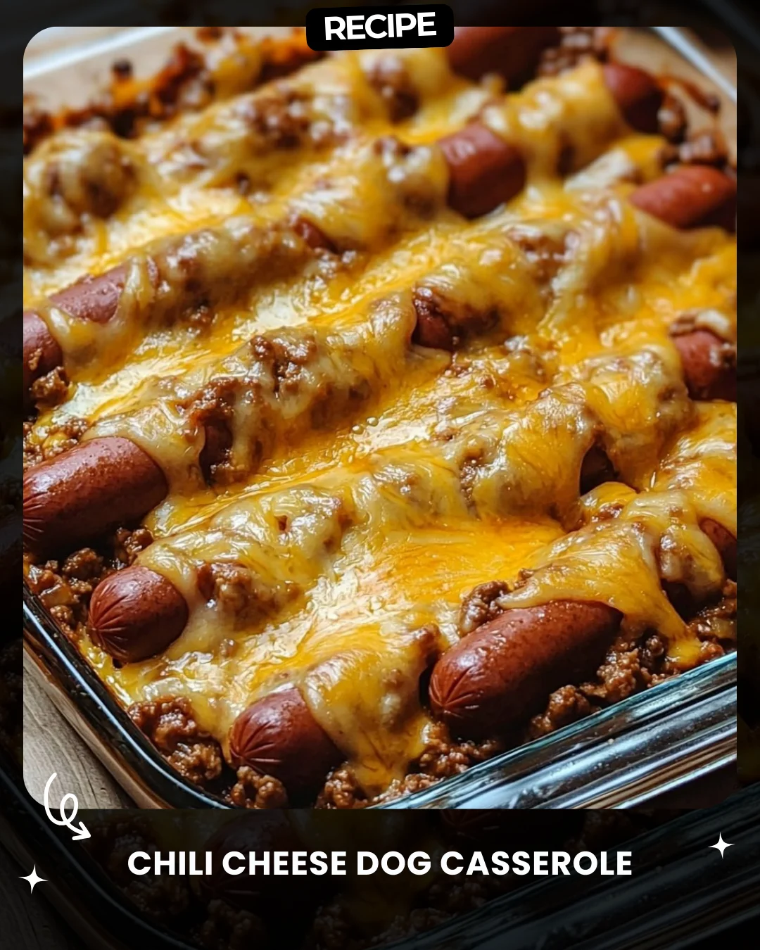 Chili Cheese Dog Casserole
