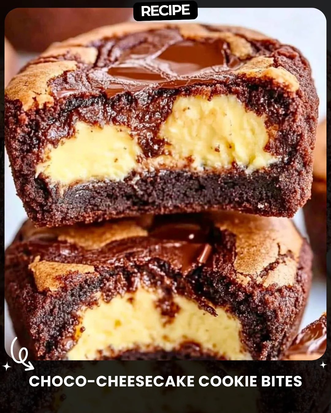 Choco-Cheesecake Cookie Bites