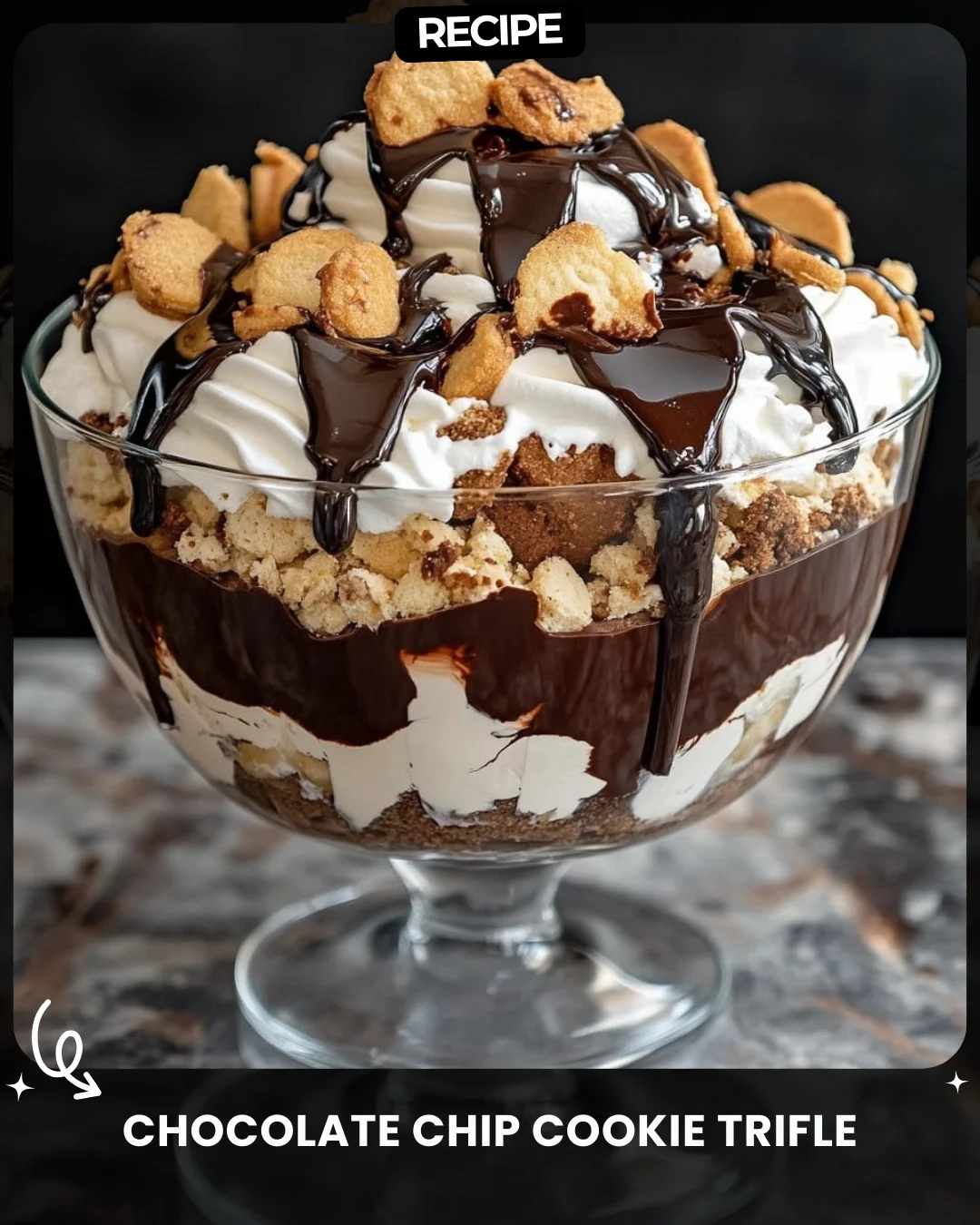 Chocolate Chip Cookie Trifle