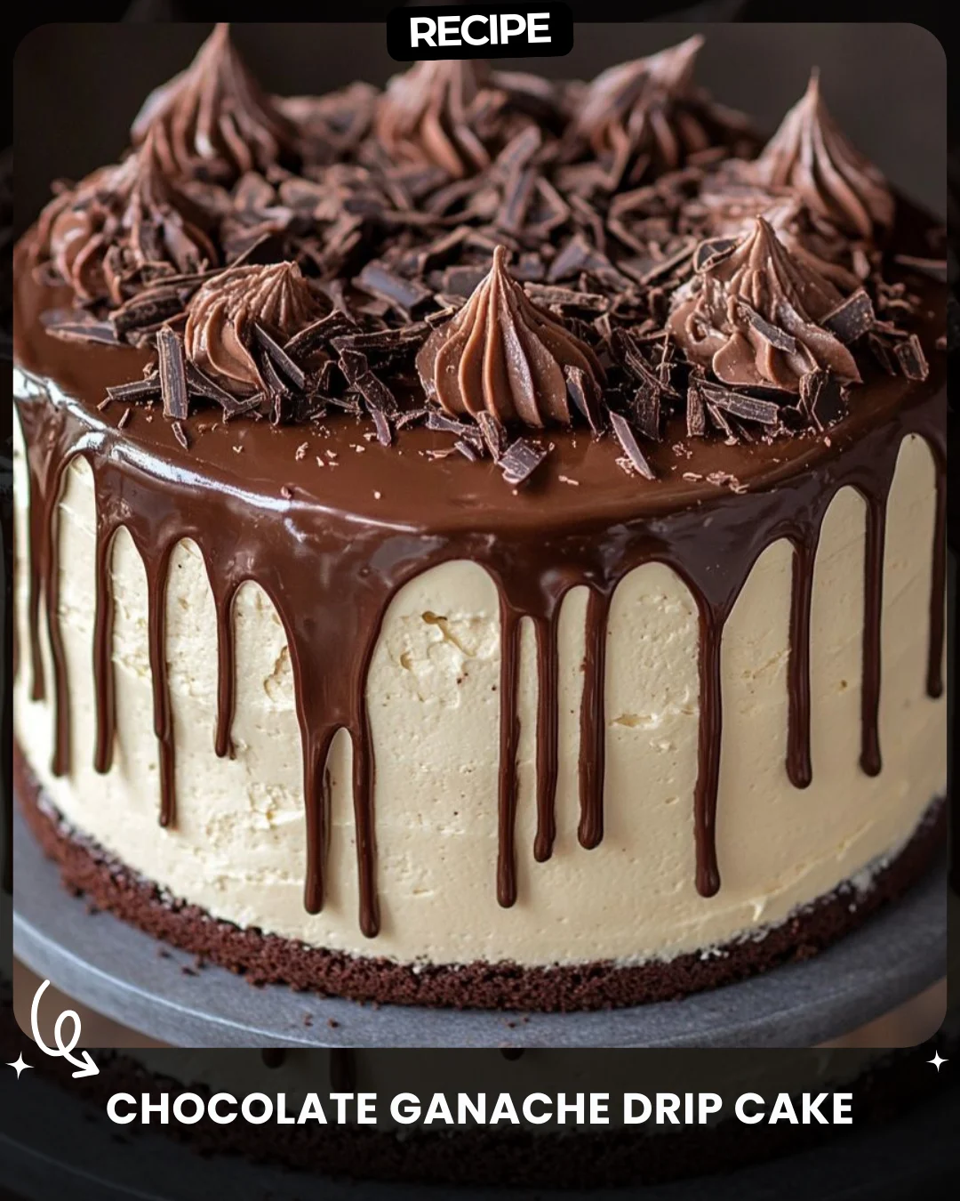 Chocolate Ganache Drip Cake