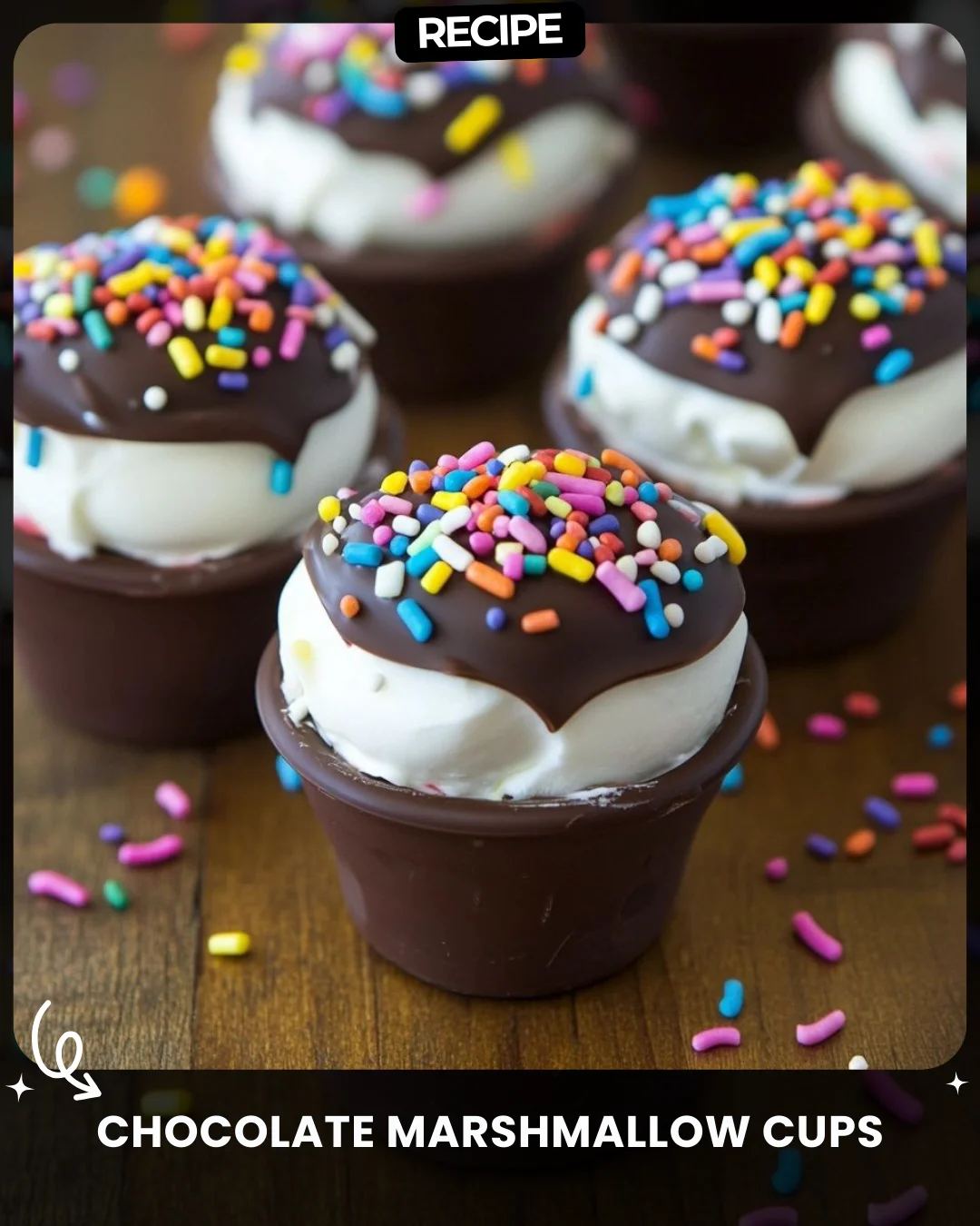 Chocolate Marshmallow Cups