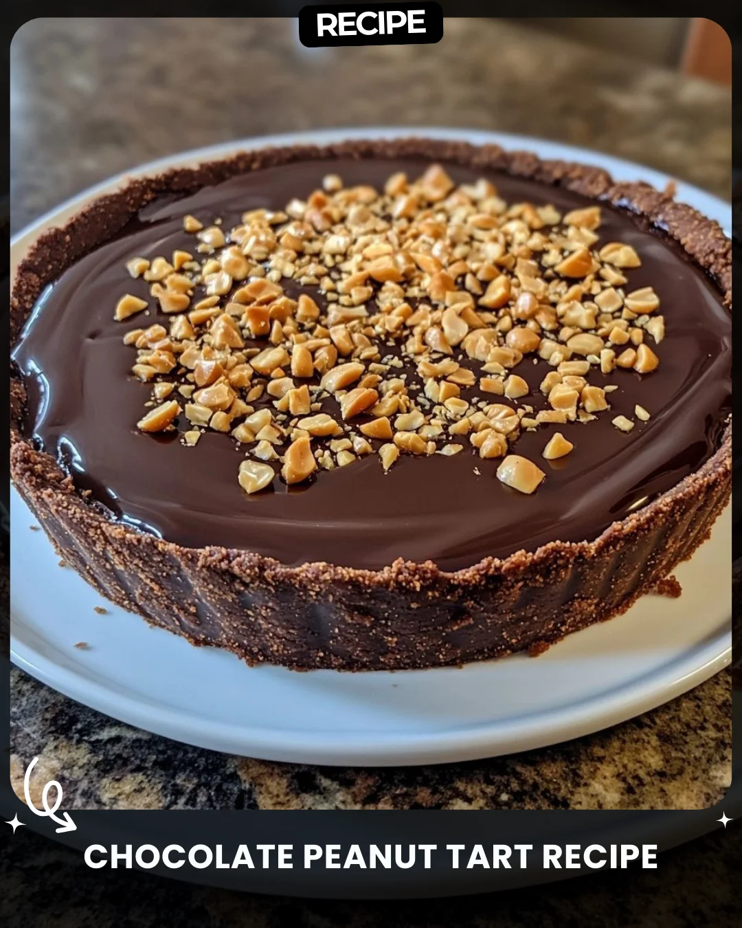 Chocolate Peanut Tart Recipe