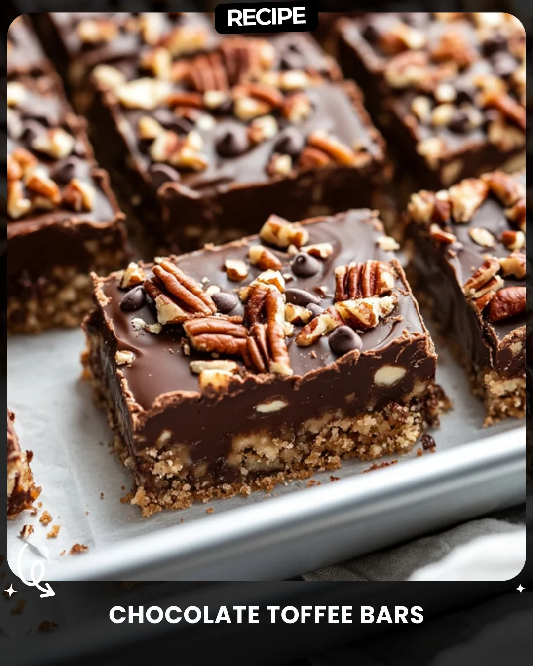 Chocolate Toffee Bars