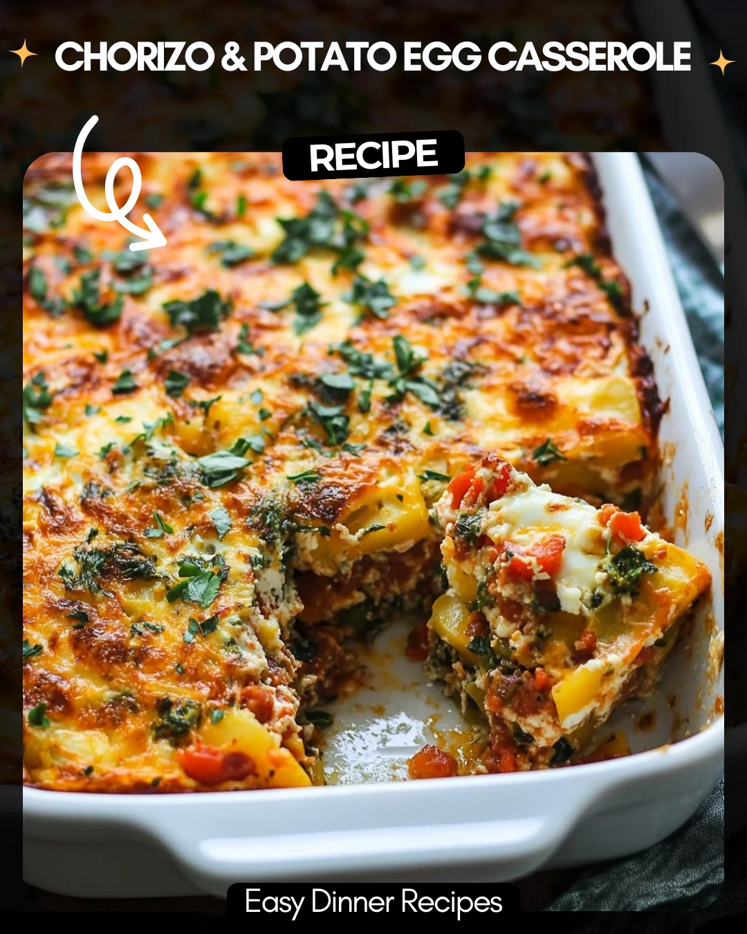 Chorizo & Potato Egg Casserole